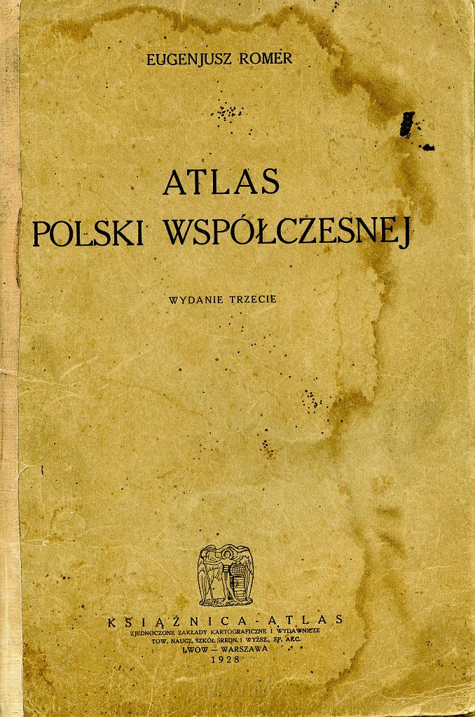 atlas 1.jpg - Atlas Polski Współczesnej, Warszawa - Lwów, 1928 r.